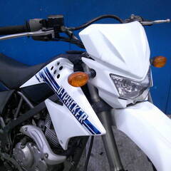 KAWASAKI Dトラッカー125 白 エンジン始動動画 自賠責保険で乗れます 半額配送キャンペーン 現状渡し諸経費￥0- 横浜 P-Yardの画像