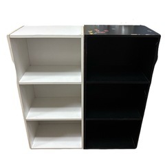 あげます！２つまとめて！カラーボックス