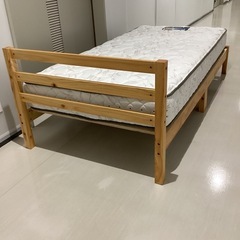 シングルベッド【町田市再生家具】250565の画像