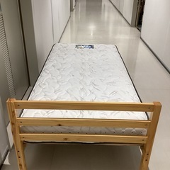 シングルベッド【町田市再生家具】250565の画像