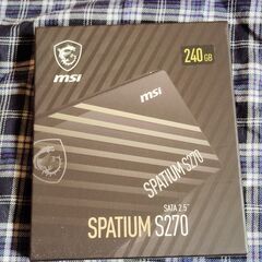 新品未使用品‼ MSI SPATIUM S270 SATA 2....