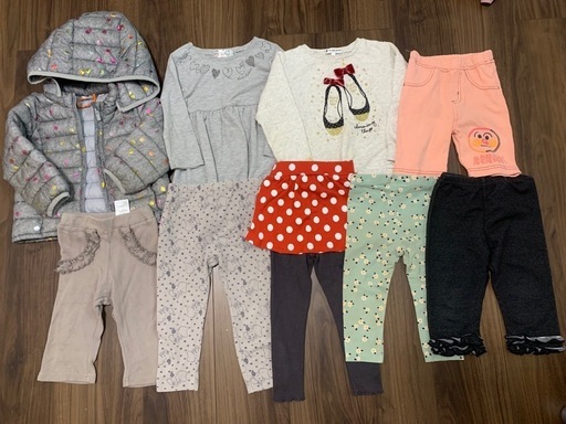 都内で 90cm 近鉄四日市の子供用品の中古 (ちい) 子ども服まとめ売り ジャケット・ブルゾン