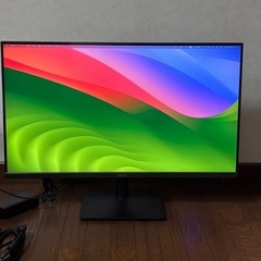 IRIE 4Kモニター ディスプレイ ブラック 27インチ　FFF-LD28P1の画像