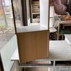 値下げ再開【引取限定】スクエアボックス　2個セット　カラーボックス　2個セット　白　太田市薮塚町　店舗什器　収納の画像