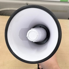 【美品‼️】エルパ 折りたたみ式 ハンドメガホン 拡声器 アラーム機能付き♪の画像