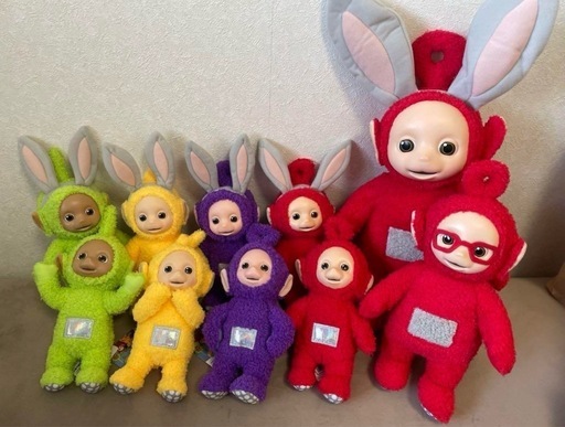 テレタビーズ　ぬいぐるみ　10点セット