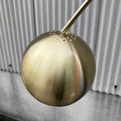 フロアライト　間接照明　照明器具　ゴールド　フロアランプ　オシャレ　おしゃれ　動作ok　【定価約8万円】の画像
