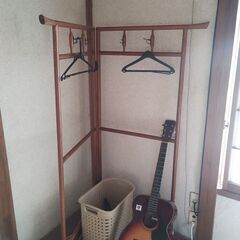 洋服掛け　和風　アンティーク