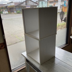 値下げ再開【引取限定】スクエアボックス　重めしっかり　2個セット　太田市薮塚町　の画像