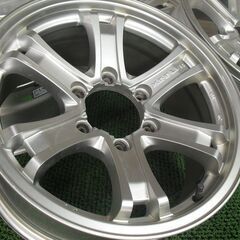 A501 weds ウェッズ KEELER キーラー 17インチ 7.5J +25 PCD 139.7 ホイール 4本 FJクルーザー ランクルプラド 等 石狩市の画像