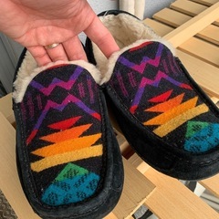 UGG アグ　PENDLETON　カラフルモカシン 　マルチカラーの画像