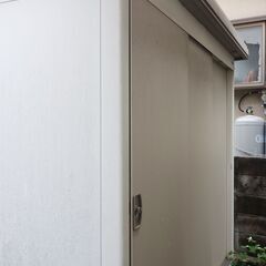 ビニトップ物置　大
