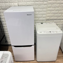 ご成約済み　配送設置０円で🆗👌冷蔵庫&洗濯機分解洗浄済み✨✨