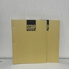 【決まりました】スクラッチブック2冊