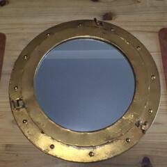 アンティーク風　ボートミラー