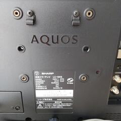 SHARP  AQUOS  19インチ  液晶テレビ  の画像