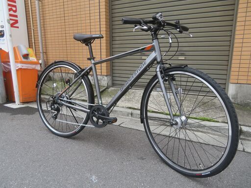 ブリヂストン「TB1」マットグレー (SUGI) 小岩のクロスバイクの