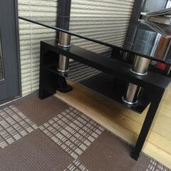 今週末まで値下げ！ガラステーブルの画像