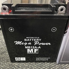 バイク用バッテリーMB12A-Aメンテナンスフリーの画像