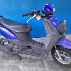 YAMAHA BW'S50-3 青 格安提供車 エンジン始動確認...