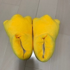 子供用 ドナルドダックの足 ルームシューズ
