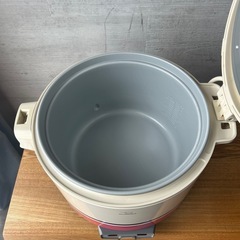 昭和レトロな象印炊飯器の画像