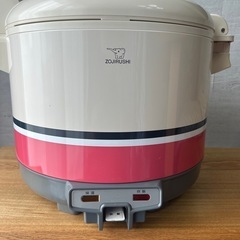 昭和レトロな象印炊飯器の画像