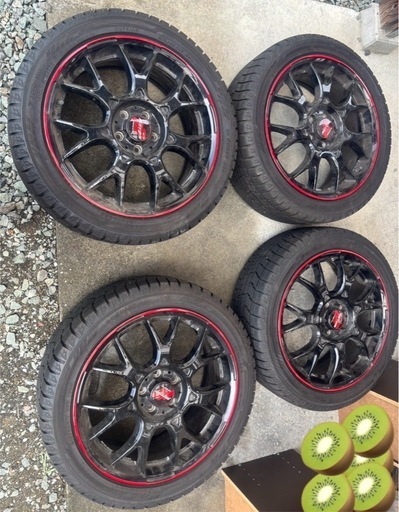 PCD100 タイヤホイールセット