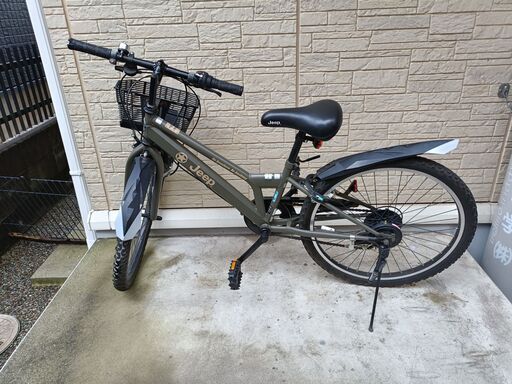 Jeep 子供用自転車 オリーブグリーン