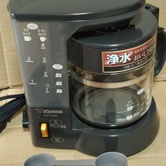 美品 象印 コーヒーメーカー 4杯用 ペーパーフィルター 珈琲通...
