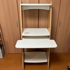 木製　パソコンデスク　机