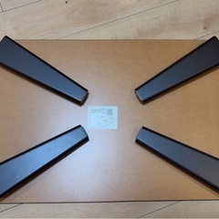 【中古　引越し処分品】折りたたみ式の美品のローテーブル　座卓の画像