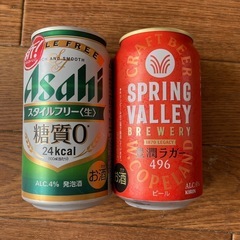 ビール等 2本