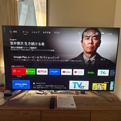 SONY 4K液晶テレビ  BRAVIA 55インチ