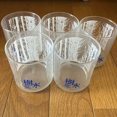樹氷ガラスコップ