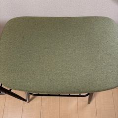 【取引中】カウンターチェア　2脚　グリーンの画像