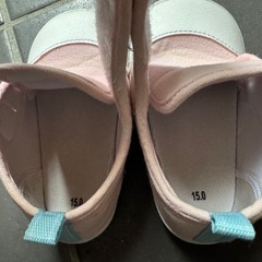 ピンクの子供靴　15㎝の画像