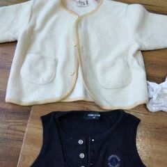 乳児から80サイズ服の画像