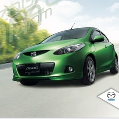 MAZDAデミオ純正ボディーカバーの画像