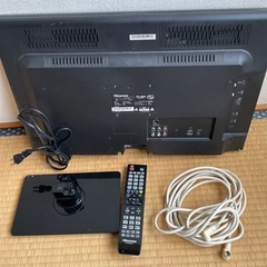 2017年製　テレビ　ハイセンス　24型　の画像