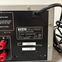 TEAC A-R630MKⅡ  プリメインアンプ(2019年製)の画像