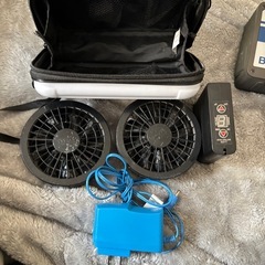 空調服バッテリー　数回使用