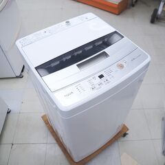 洗濯機　4.5㎏　アクア　AQW-S45J（W）　リユース品