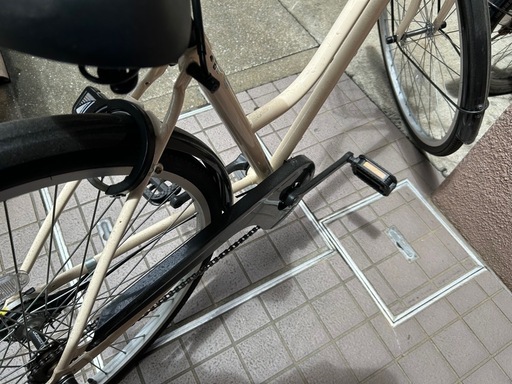 Cream city シティサイクル 26インチ ダイナモライト 自転車