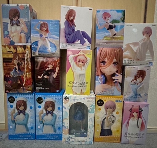 五等分の花嫁 フィギュア セット