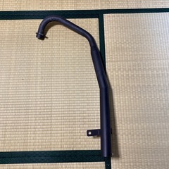GN125H ダンガンショート管マフラー(黒)
