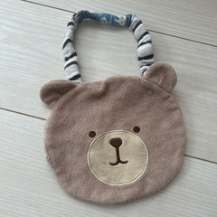 Petite Main エプロン　くま　フリーサイズ