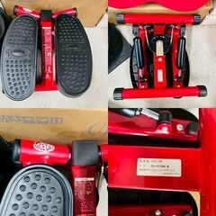 【❗️✨ダイエット器具3点セット✨❗️】骨盤ストレッチチェア＋ステッパー＋振動マシン まとめ売りの画像