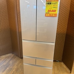 TOSHIBA製★６ドア冷蔵庫保証観音開き★6ヶ月間保証付き