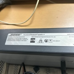 BOSE Soundlink bluetooth speaker 3
